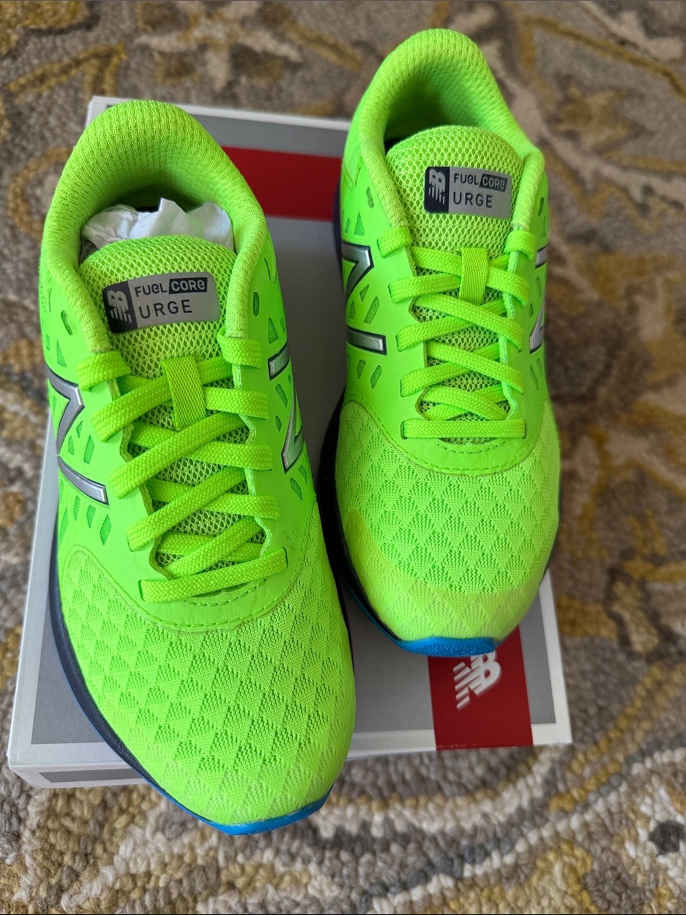 New Balance Boys Fuel Core Sneakers SIZE 1